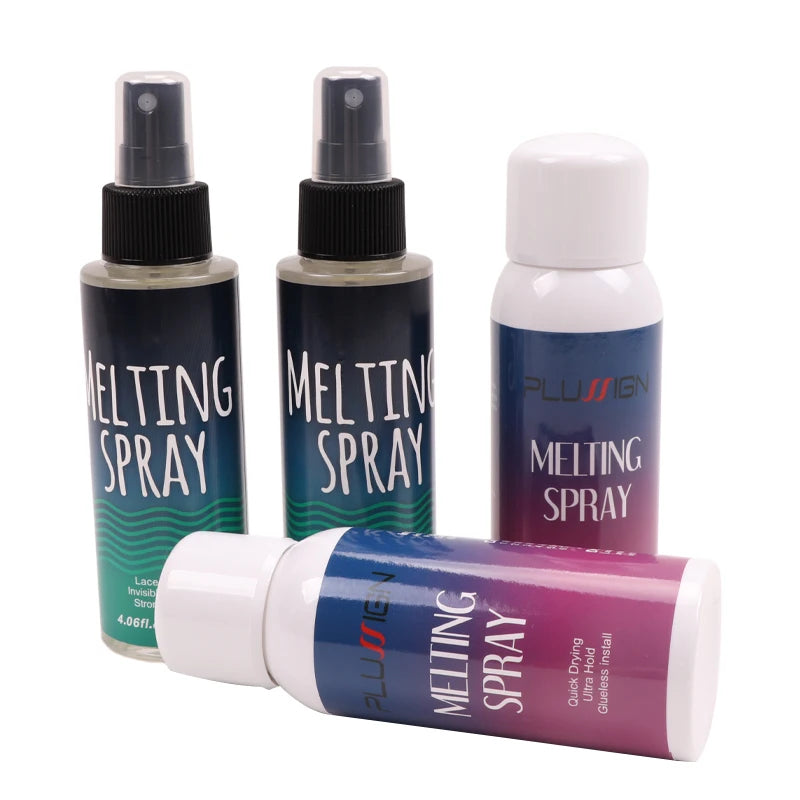 New Adhesives Lace Wig Melting Spray Invisible Glue Spray For Lace Wigs Quick-Drying Wig Glue For Lace Front Make Natural Look