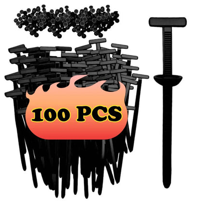 Cable Ties Buckle Auto Fastener Screw Replacement Clip Car Fenders Trunk Engine Guard Panel Wire Management Tools