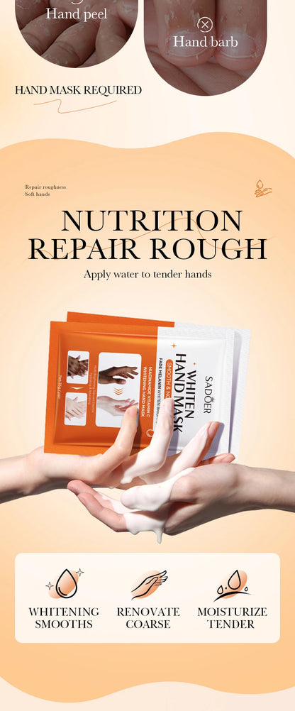 1/3/5 Pcs Niacinamide Hand Mask Hands peel barb Repair Moisturizing Nourishing Brightening Hand Gloves Hands Skin Care