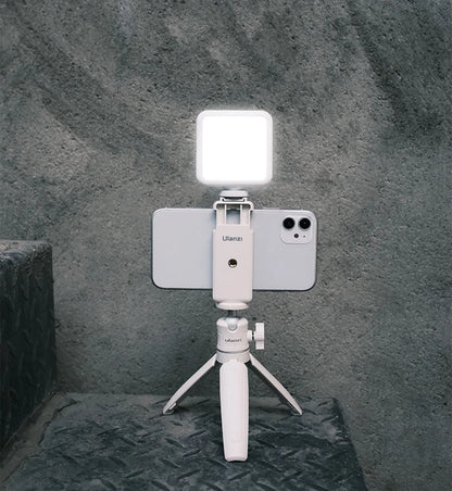 Ulanzi VL49 6W Mini Vlog LED Fill Light White 2000mAh 5500K Zoom Lighting Photographic Lighting Video Phone Selfie Fill Lamps