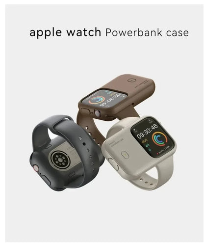 Portable Wireless Charger 1200mAh Power Bank Device for Apple Watch 8 7 6 5 4 SE Ultra for iWatch Fast Charging Case