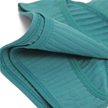 FINETOO 10PCS Women's Cotton Panties Sexy Breathable Underwear Female Solid Comfortable Lingerie Striped Briefs Wholesale M-XL