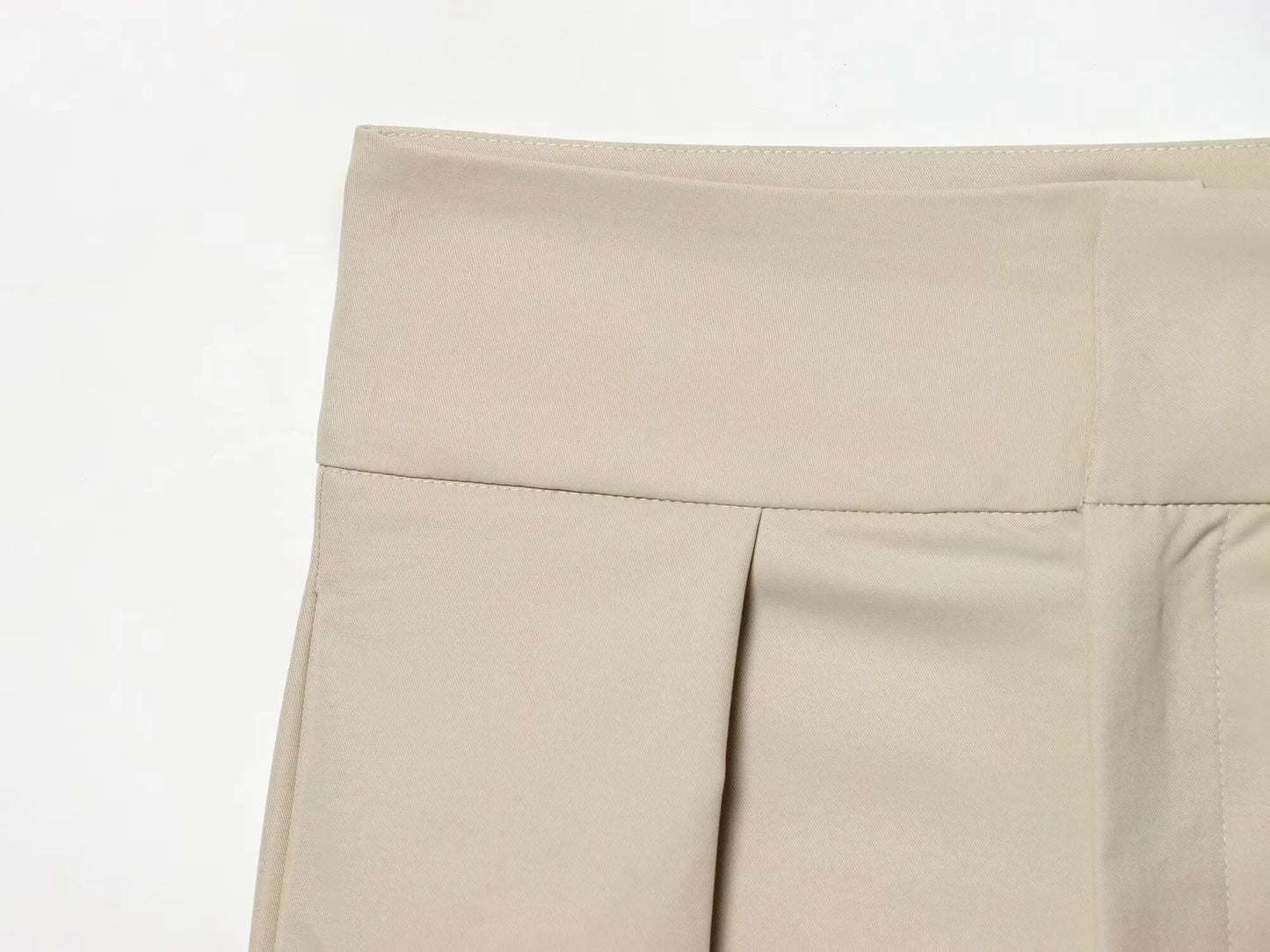 KONDALA Women Elegant Trendy Pleated Trousers Vacation Long Pants New 2026 Spring Fashion High Street Casual Office Lady Pants