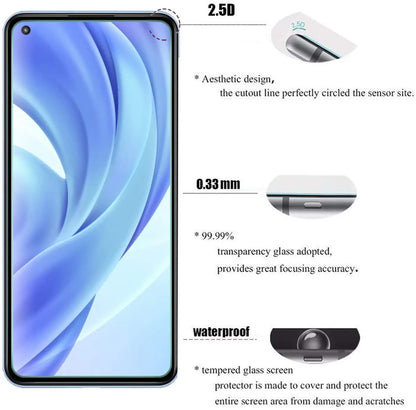 3Pcs Tempered Glass for Xiaomi Mi 10T Pro 9T A1 A2 A3 Lite Screen Protector for Mi 10 Lite 9 11 11i 8 SE 6 Glass