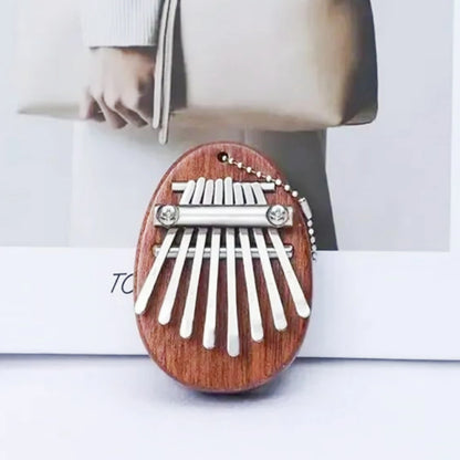 Mini Kalimba 8 Key Thumb Piano Water Drop Style - Portable Cute Musical Instrument for Kids & Adults - Perfect Exquisite Gift