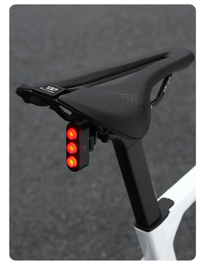 WEST BIKING Bike Taillight IP66 Waterproof Smart Brake Sensing Rear Light Auto Start/Stop LED Cycling Taillight Bike Accessories