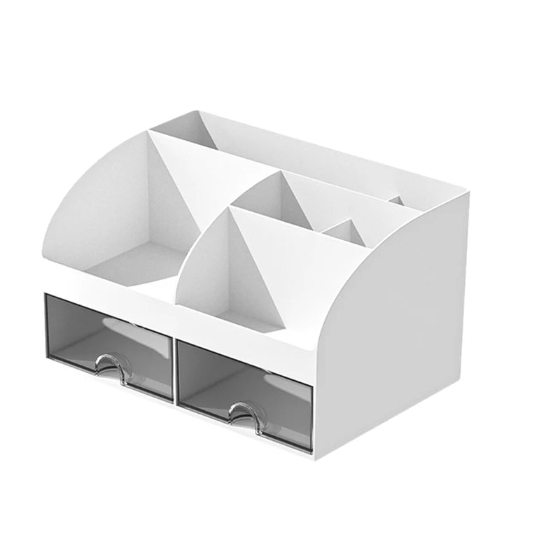 Desktop Organizer With Drawers Desk Organizer Tabletop Makeup Storage Box Smooth And Sturdy Office Supplies Storage Box Multi