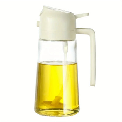 Oil Cruet Kitchen Olive Oil Spray Dual Purpose Kitchen Oil Spray Can Leakproof  Spray Bottle Kitchen Household