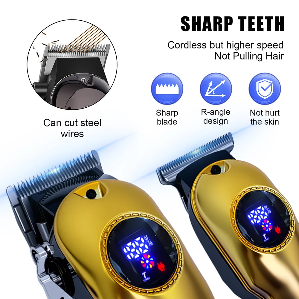 LARGNER "Home Haircut Manager" - Professional Hair Clippers for Salon Quality Cuts at Home