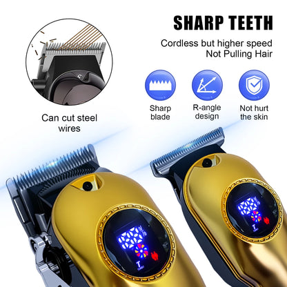 LARGNER "Home Haircut Manager" - Professional Hair Clippers for Salon Quality Cuts at Home