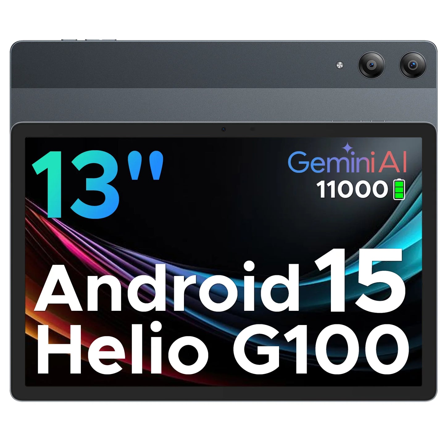 【Brand+】Doogee Tab E3 Pro 2 in 1 Tablet Pc 13" Android 15 Gemini Ai 32Gb Ram(8+24) 256Gb 11000Mah Battery Helio G100 Octa