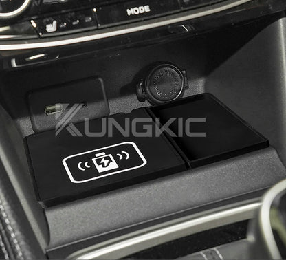 For Subaru XV Impreza 2018 2019 2020 2021 2022 15W Car Wireless Charger Mobile Phone Fast Charging Holder PVC