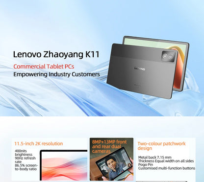 Global Lenovo K11/Plus Tablet WIFI Version 11.5” Snapdragon 680 processor 8+256G /6+128 Global Firmware GPS 8600mAh Android14