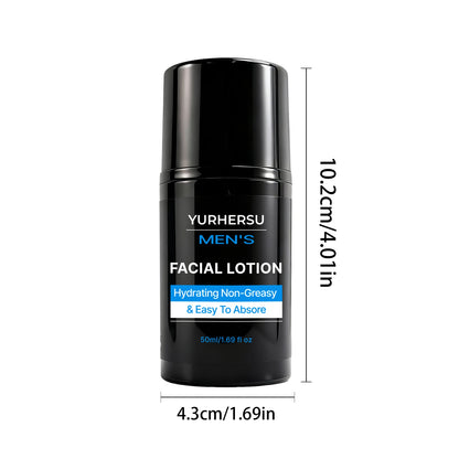 Men's Moisturizing Lotion Face & Body Hydration Daily Skin Care 50ml
