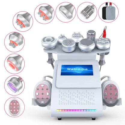 2026 9 in 1 80K cavitation machine vacuum weight loss and slimming device anti fat mass ultrasonic beautiful equipment