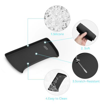 for Subaru Crosstrek 2025 Car Anti-Slip Pad Interior Accessories Silicone Center Console Wireless Charger Pad