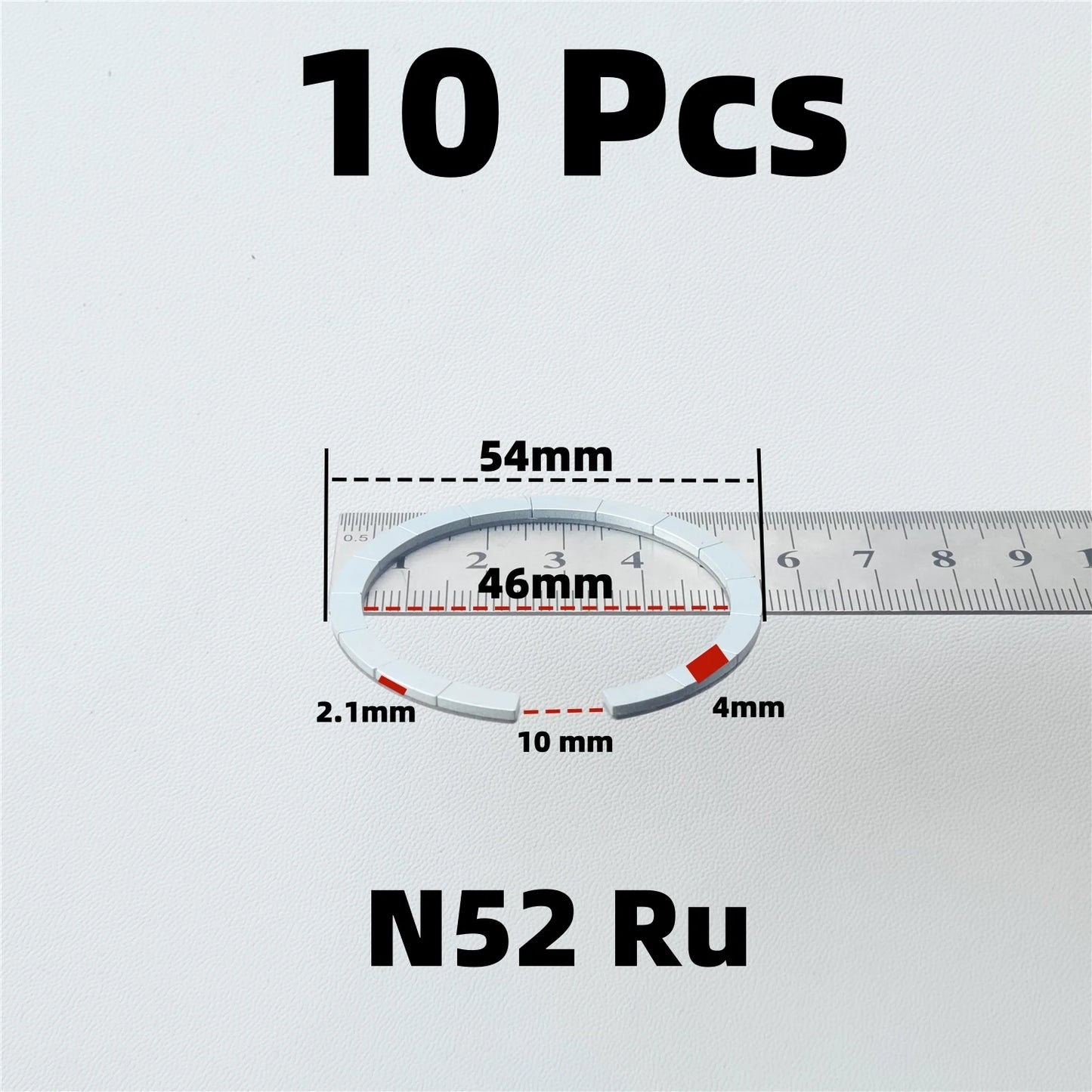 10Pcs 2.1mm Neodymium Strong Magnet For Magsafe Wireless Charger Universal Mobile Phone DIY Magnetic Power Bank DIY Magnets