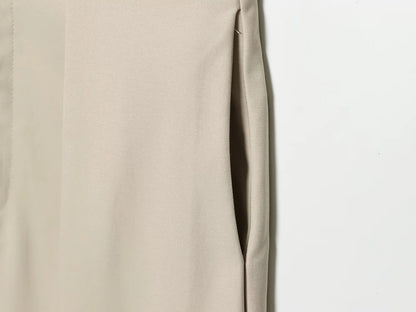 KONDALA Women Elegant Trendy Pleated Trousers Vacation Long Pants New 2026 Spring Fashion High Street Casual Office Lady Pants