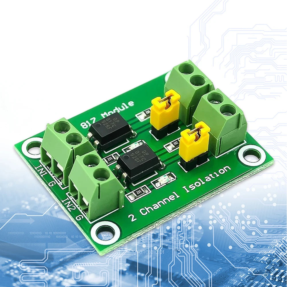PC817 Optocoupler Isolation Board Driver Photoelectric Isolated Module 2/4/8 Channel Optocoupler Isolation Module for New Module
