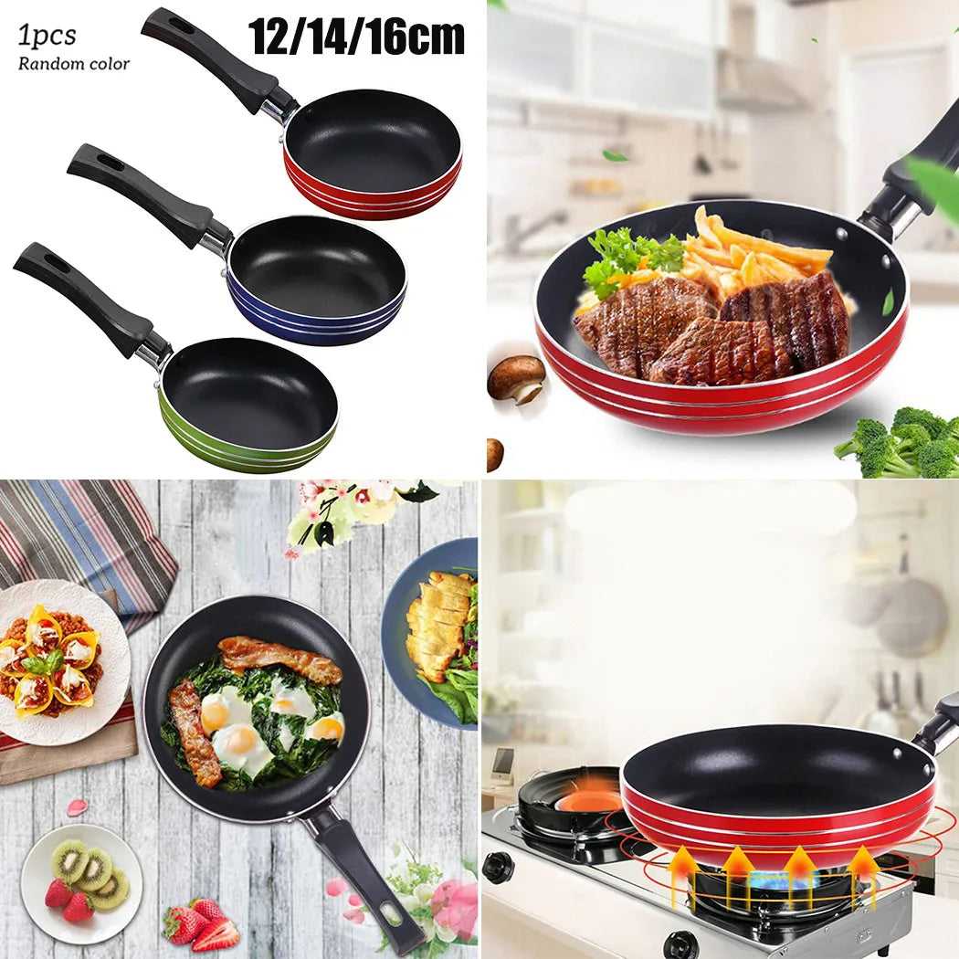 Mini Non-Stick Frying Pan For Eggs & Small Meals – 12/14/16/18cm