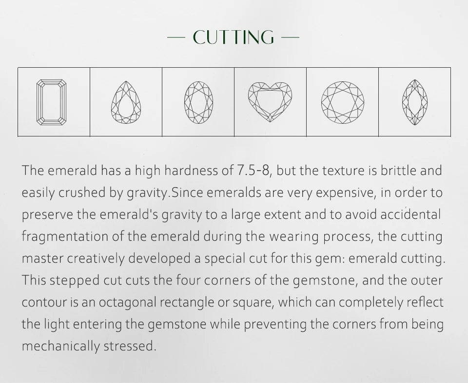 ATTAGEMS 925 Sterling Silver 18K Gold Plated Emerald Engagement Ring Wedding Bands Fine Jewelry Wholesale Drop Shipping
