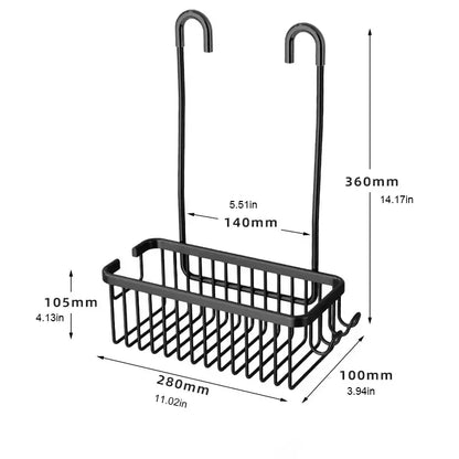 Bathroom Convenient Toilet Shower Rack No Drilling Removable Rust Prevention For Shower Organizer Storage Bathroom Shelves