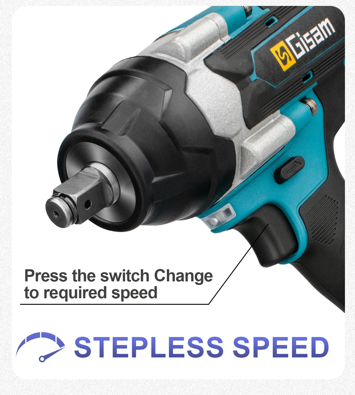 1800N.M Torque Brushless Electric Impact Wrench 1/2 inch Lithium-Ion Battery Cordless Wrench Tools For Makita 18V Battery Pins