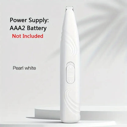 1 non battery pet shaver electric clipper suitable for cats and dogs. It can be used to shave foot hair, buttocks hair, eyes hai