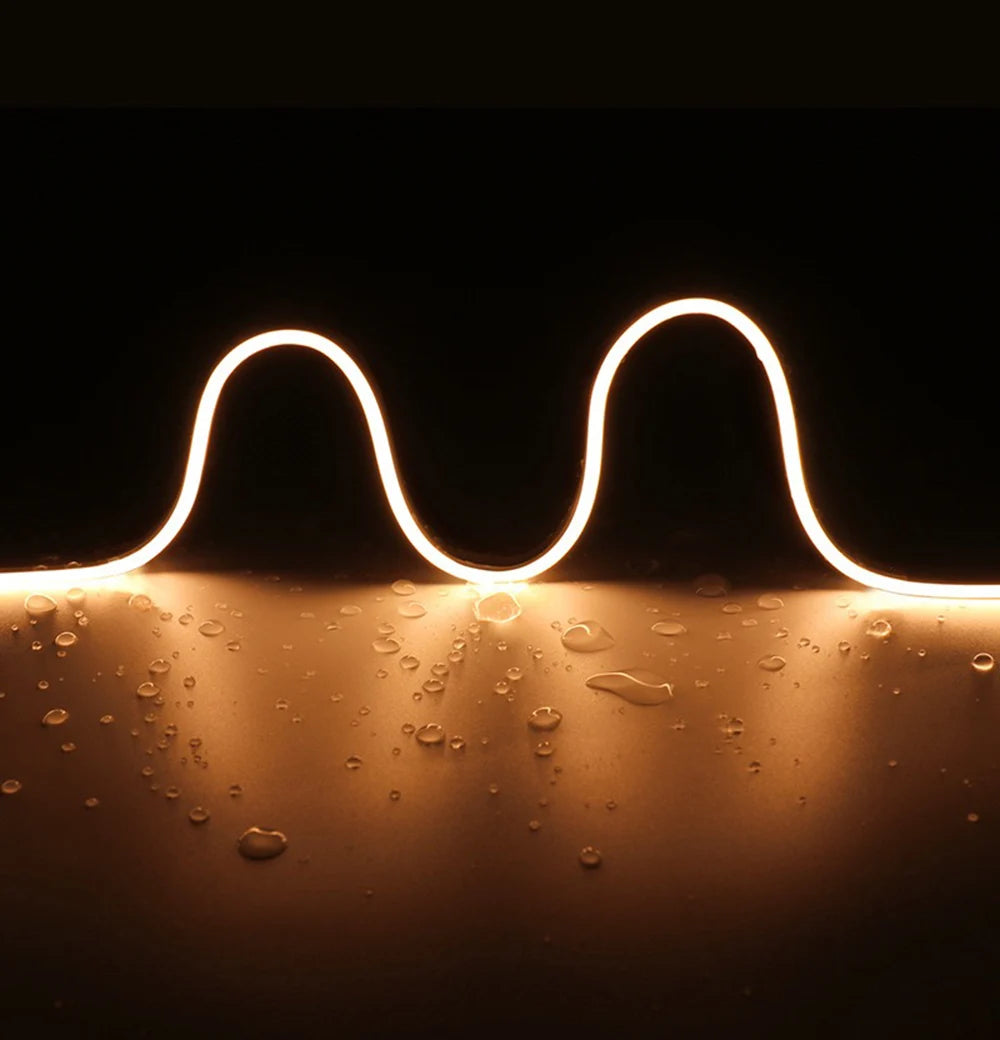 4mm Led Silicone Strip 12V 24V Flexible Led Tube Neon Lights Waterproof IP67 3000K/4000K/White/Blue/Pink/Yellow/Red/Green/Orange