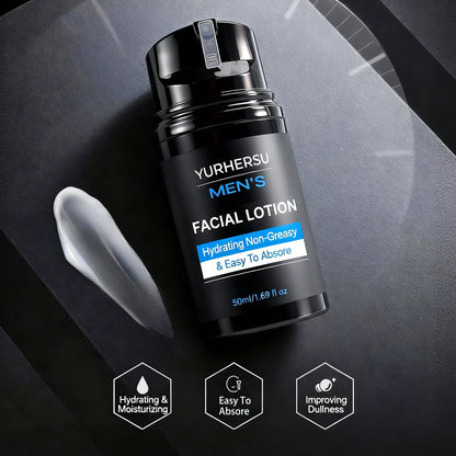 Men's Moisturizing Lotion Face & Body Hydration Daily Skin Care 50ml