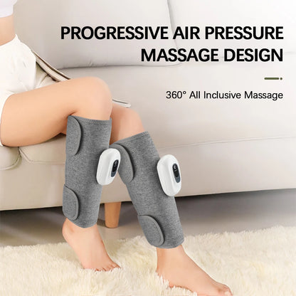 3-modes Air Pressure Calf Massager Electric Leg Massage Device Airbag Air Pressure Massage Leggings Relieve Muscle Soreness