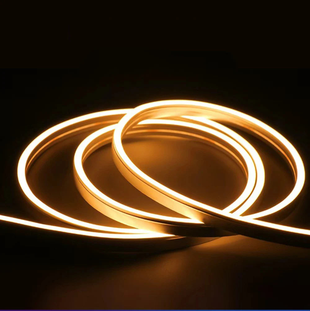 4mm Led Silicone Strip 12V 24V Flexible Led Tube Neon Lights Waterproof IP67 3000K/4000K/White/Blue/Pink/Yellow/Red/Green/Orange
