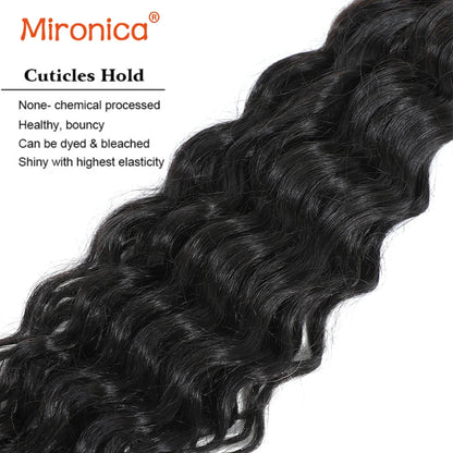 8-30 Inch Natural Wave Bundles 100% Unprocessed Brazilian Human Hair Double Weft Weaving Raw Hair Extensions 2 3 4 Bundles Deals