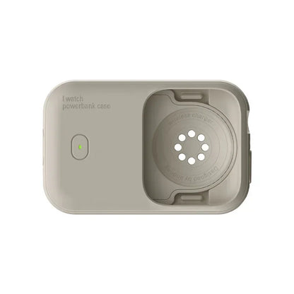 Portable Wireless Charger 1200mAh Power Bank Device for Apple Watch 8 7 6 5 4 SE Ultra for iWatch Fast Charging Case