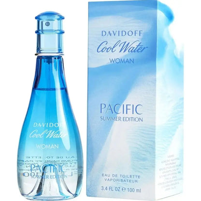 DAVIDOFF Cool Water Pacific Summer 2017 Women 100ml Eau De Toilette SPRAY 'PACIFIC EDITION'