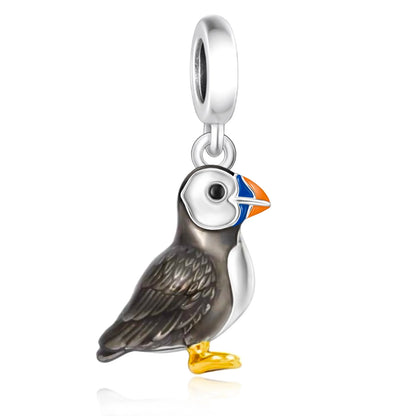 Fit Original Pan Charm Bracelet 925 Silver Rainbow Enamel Lorikeet Birrd Colorfull Parrot Bead For Making South Africa Berloque