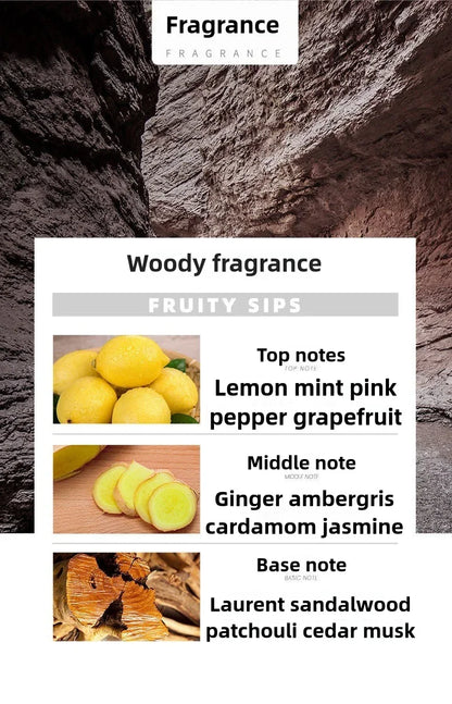 Brand Perfume Men 50ml Cologne Man Pheromone Parfums Homme Long Lasting Woody Scent Spray Hombre Masculinos Fresh Aromatic