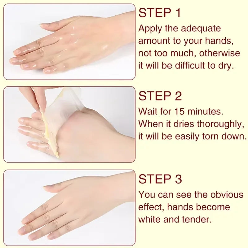 1/3/5 Pcs Niacinamide Hand Mask Hands peel barb Repair Moisturizing Nourishing Brightening Hand Gloves Hands Skin Care