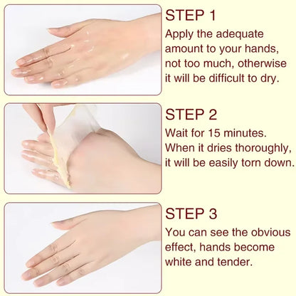 1/3/5 Pcs Niacinamide Hand Mask Hands peel barb Repair Moisturizing Nourishing Brightening Hand Gloves Hands Skin Care