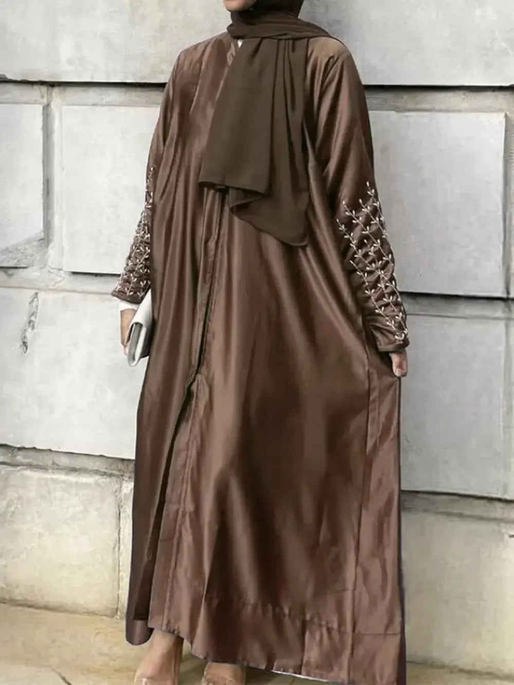 Eid Eid Abaya for Women Beading Dress Woman Party Abayas Ramadan Saudi Arabic Dubai Robe Caftan Vestidos Kaftan 2025 Cardigan
