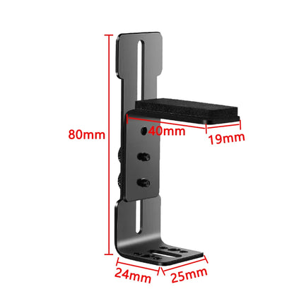 Computer Graphics Card Holder Chassis Fan Support Fixed Metal Bracket 6-96mm Adjustable GPU Holder