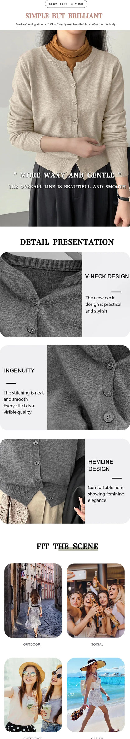 2026 New Fashion Women's Fleece Knit Loose Short Cashmere Sweater Round Neck Warm Korean Sle Casual Female Sweater Top Cloting