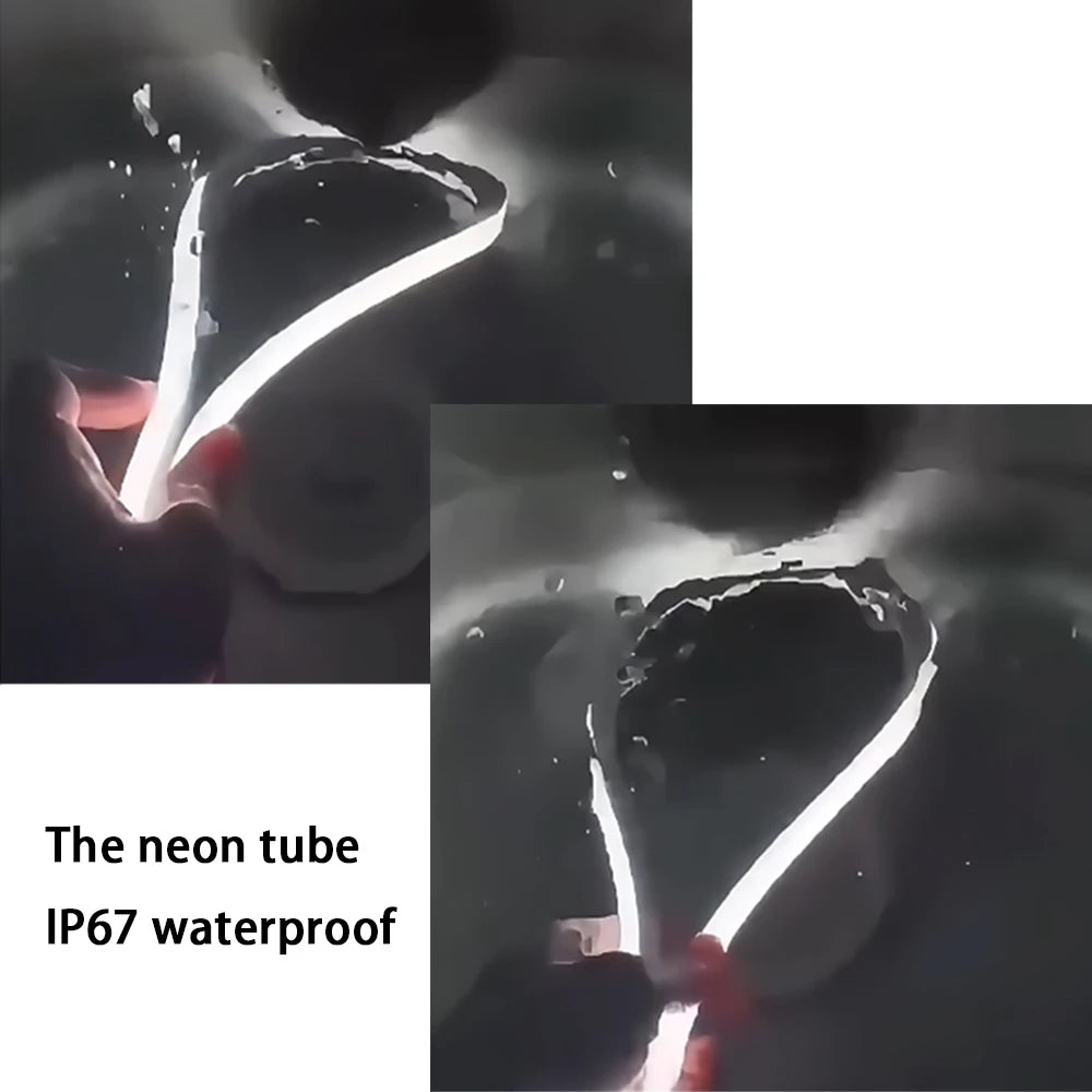 IP67 Waterproof Led Neon Silicone Flexible Light Tube Suitable for 5mm 8mm 10mm 12mm PCB WS2812B WS2811 5050 RGB Light Strip