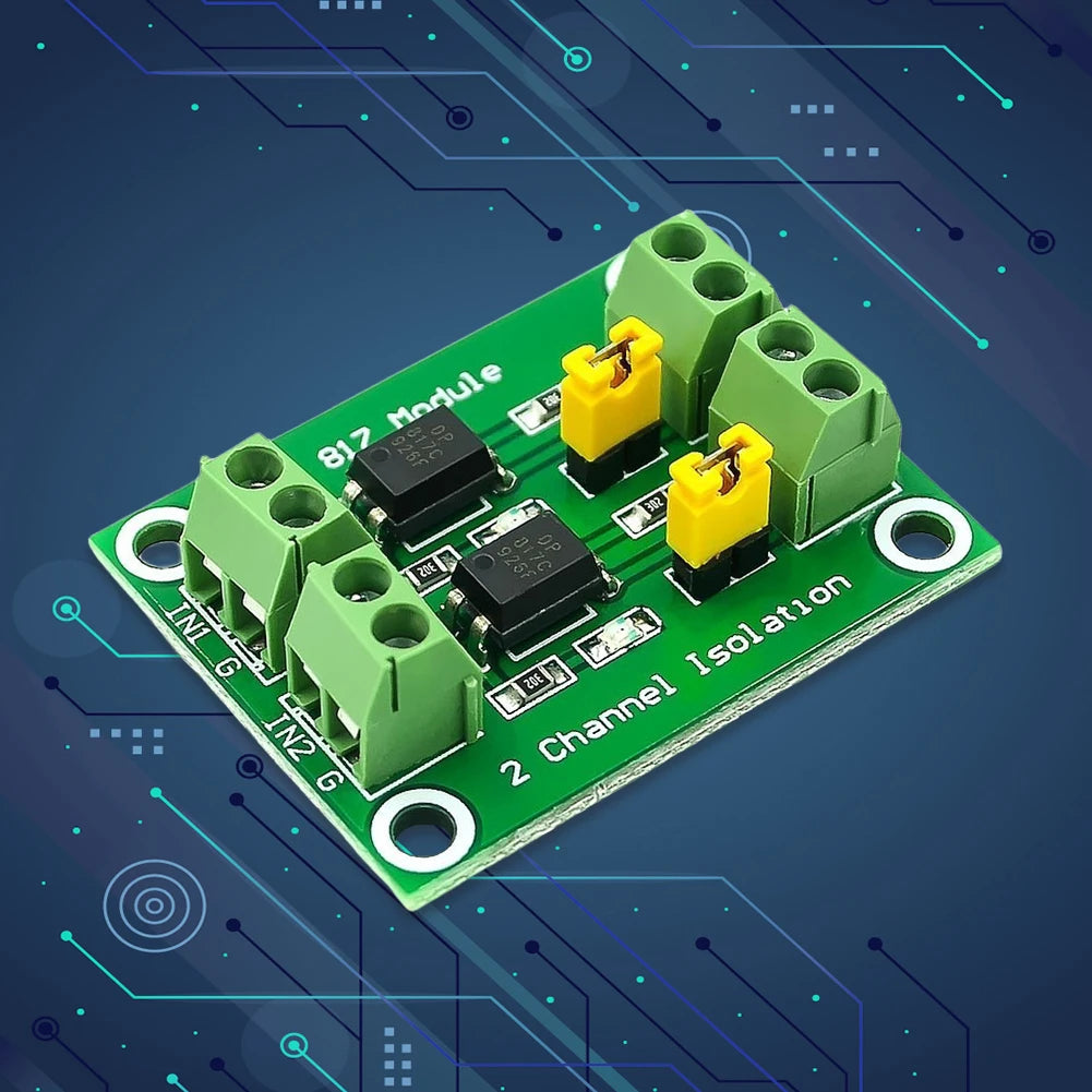 PC817 Optocoupler Isolation Board Driver Photoelectric Isolated Module 2/4/8 Channel Optocoupler Isolation Module for New Module