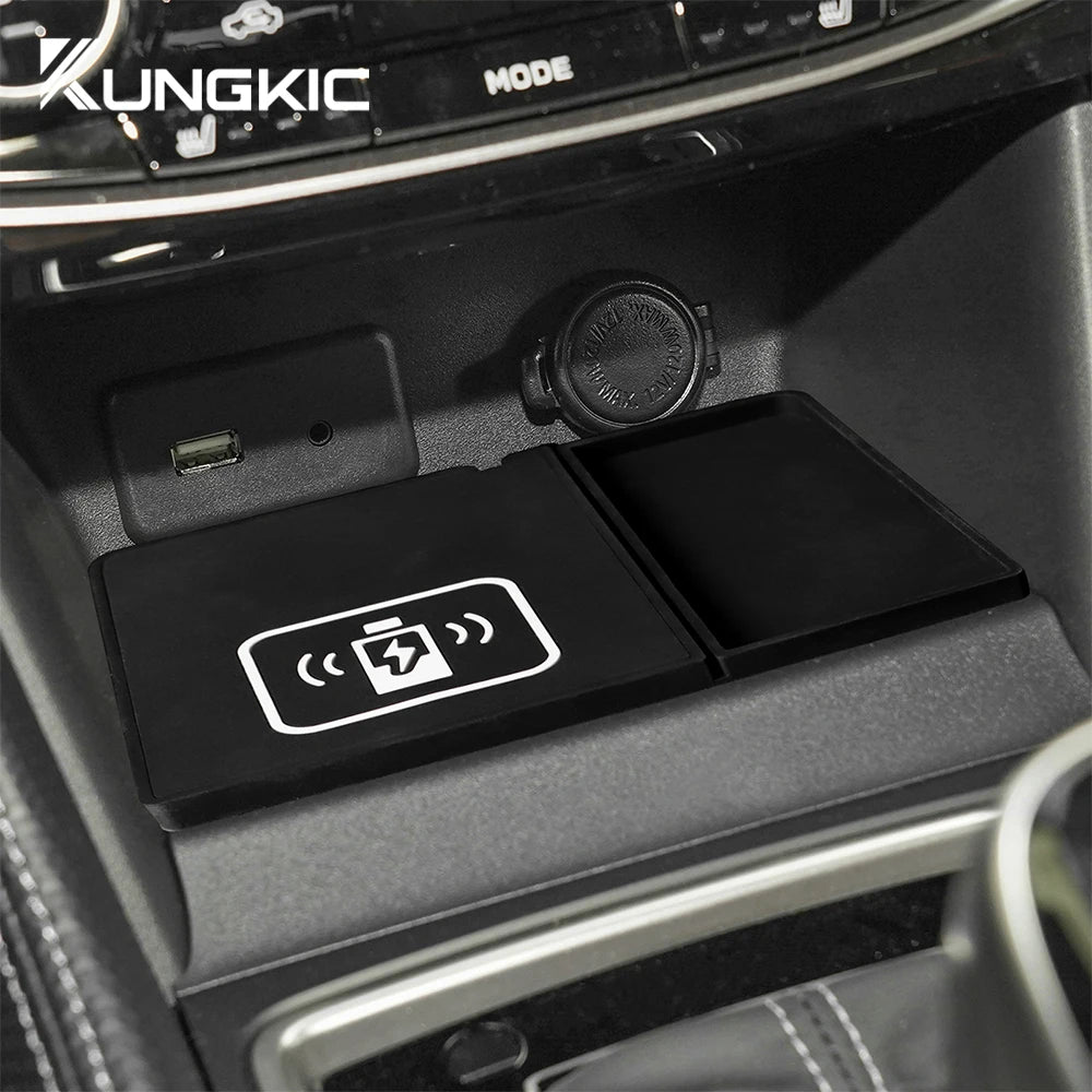For Subaru XV Impreza 2018 2019 2020 2021 2022 15W Car Wireless Charger Mobile Phone Fast Charging Holder PVC