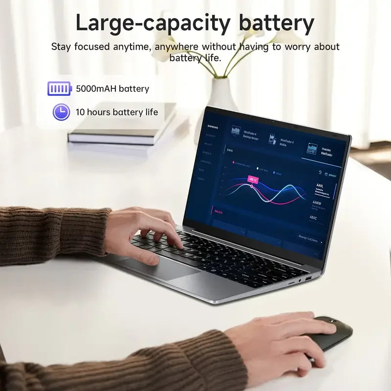 ultra-thin Gamer Laptop Intel Core i7-8650U Processor 32GB RAM 1TB 2TB SSD HD Office Study Windows 11 Pro Portable Notebook