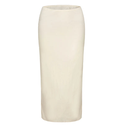 Mingmingxi Summer Sleeveless 2 Piece Sets Womens Outfits Elegant Formal Events Wedding Guest Dresses Sexy Cropped Top and Skirt
