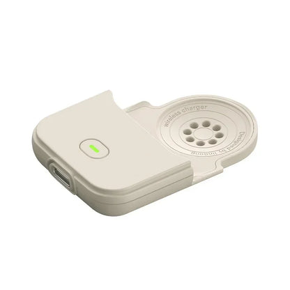 Portable Wireless Charger 1200mAh Power Bank Device for Apple Watch 8 7 6 5 4 SE Ultra for iWatch Fast Charging Case