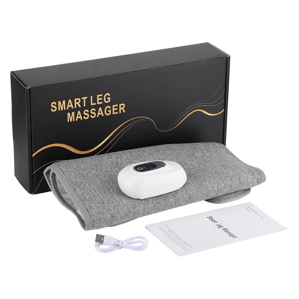 3-modes Air Pressure Calf Massager Electric Leg Massage Device Airbag Air Pressure Massage Leggings Relieve Muscle Soreness