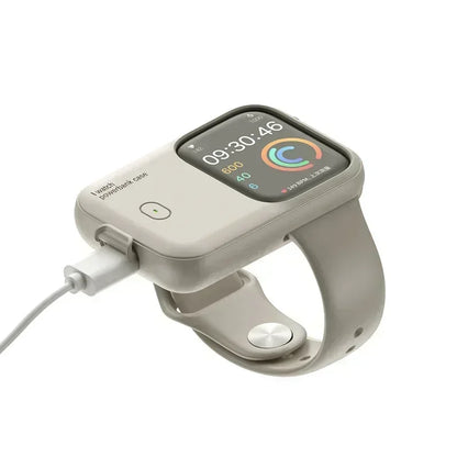 Portable Wireless Charger 1200mAh Power Bank Device for Apple Watch 8 7 6 5 4 SE Ultra for iWatch Fast Charging Case